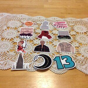 Swiftie alert! Tear-resistant Multi-use Stickers, lockers, backpacks, scrapbooks